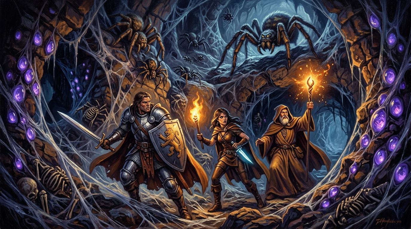The Webbed Lair of Arachnos