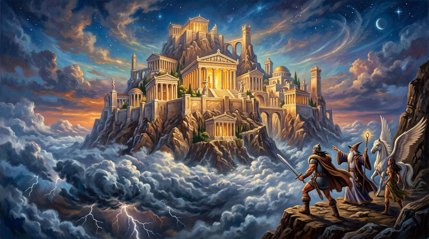 Mount Olympus & The Divine Pantheon
